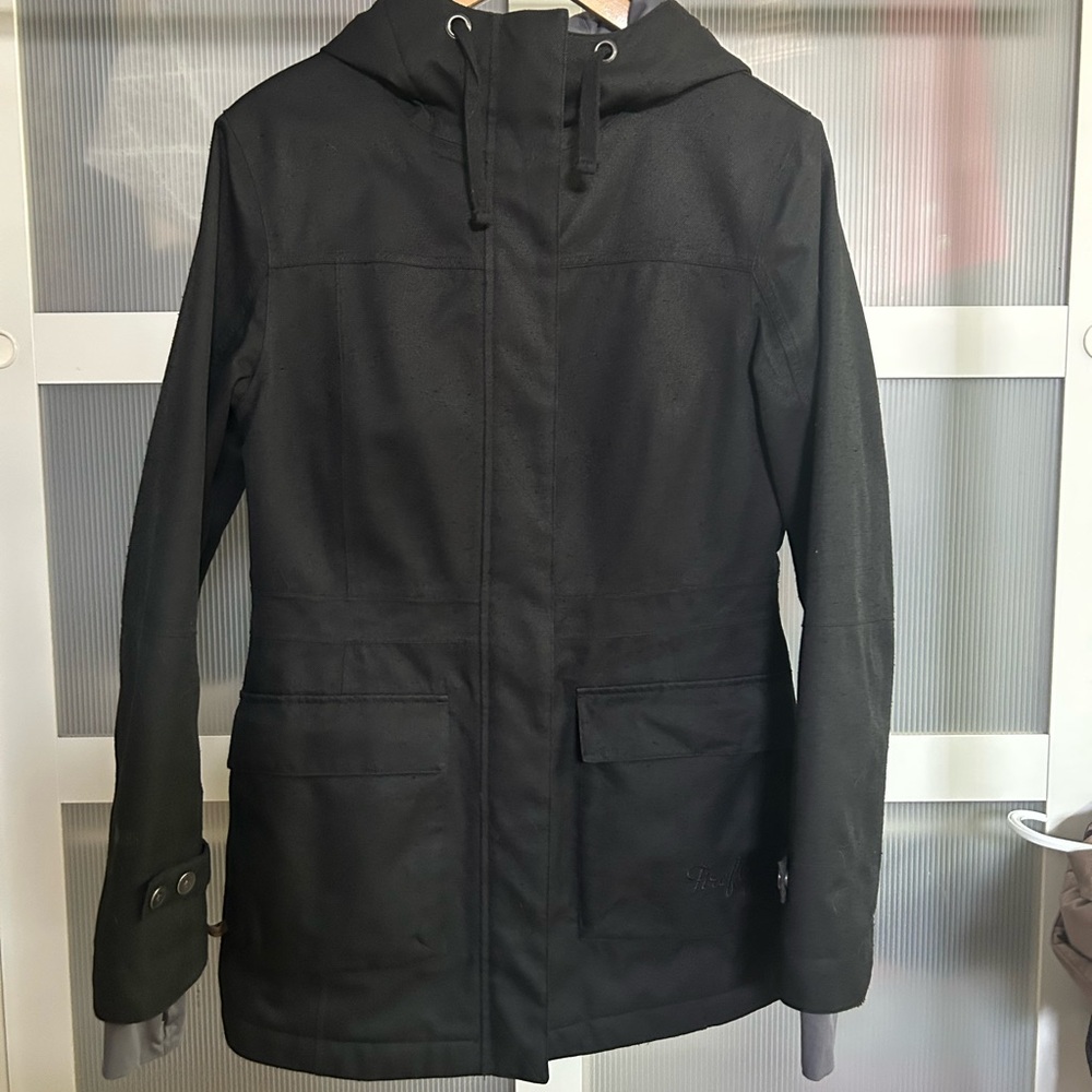 Women's Black Ski & Snow Jacket Firefly Aquamax